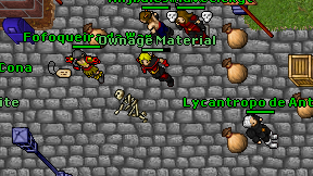 Ownage Material on screen