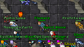 Flyware on screen