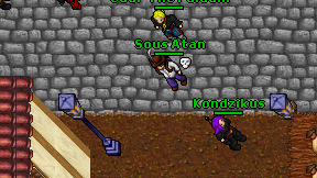 Sous Atan on screen
