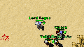 Lord Tegos on screen