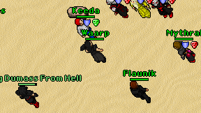 Flaunik on screen