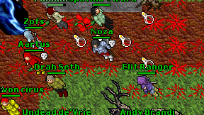 Noza on screen