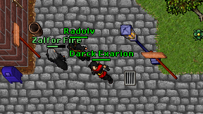 Darck Exarion on screen