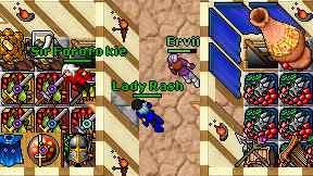 Lady Rash on screen
