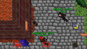 Agente flor on screen