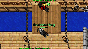 Raizen Nog on screen