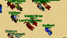 Knight Gran on screen