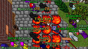 Tazz Keff on screen