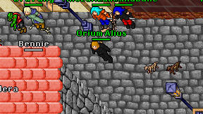 Orium Alius on screen