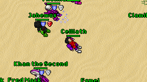 Celliath on screen