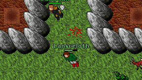 Lansceloth on screen