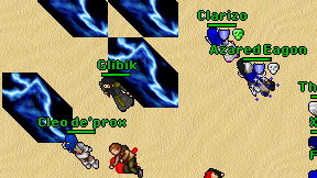Glibik on screen