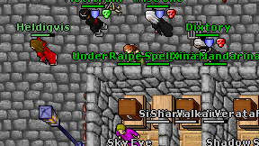 Underworld-knight on screen