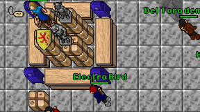 Electro Bird on screen