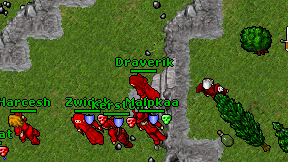Draverik on screen