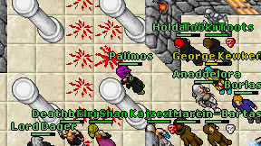 Palimos on screen