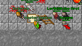Master Darkon on screen