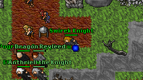 Swirek Knight on screen