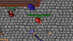 Monster telle on screen