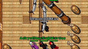 Demon Of Atus on screen