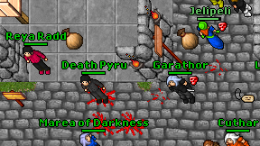 Death Pyru on screen
