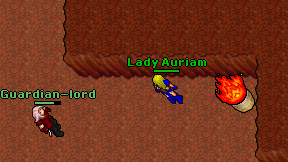 Lady Auriam on screen