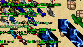 Sudden Shadow on screen