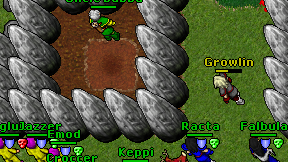 Growlin on screen