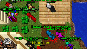 Immortal Corrupter on screen