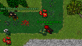 Dark karolex on screen
