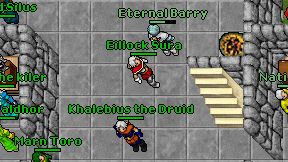 Eternal Barry on screen