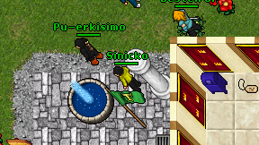 Sinicko on screen
