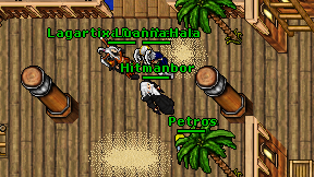 Hitmanbor on screen