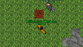 Millenium Woman on screen