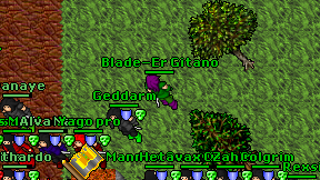 Blade-Er Gitano on screen