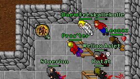 Pros'ter on screen