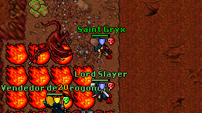 Saint Gryx on screen