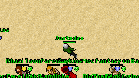 Justedse on screen
