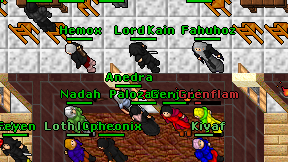 Anedra on screen