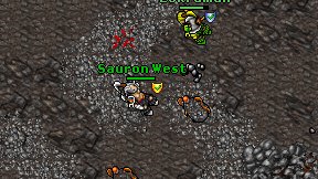 Sauron West on screen
