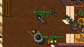 Azell Kari on screen