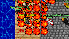 Dark Galus on screen