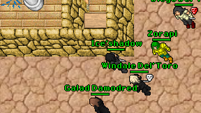 Ice'shadow on screen