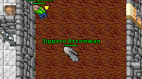 Jiggaro Arrowman on screen