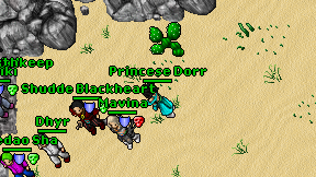 Princese Dorr on screen