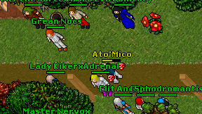Ato'Mico on screen
