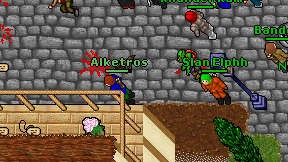 Alketros on screen