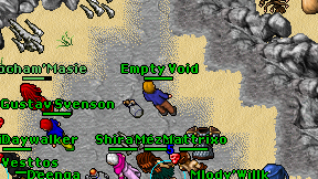 Empty Void on screen