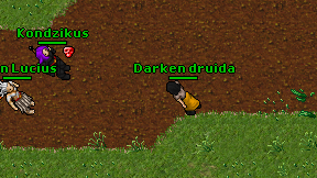 Darken druida on screen