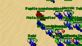 Mata mosquitos on screen